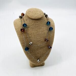 Beaded Bobble Wrap Necklace